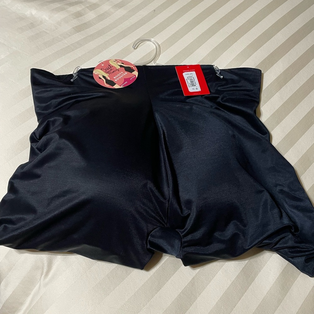 Spanx Booty Booster black 2xl  NWT
